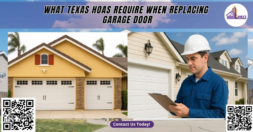 What Texas Hoas Require When Replacing Garage Door 4 What Texas HOAs Require When Replacing Garage Door - Larry's Garage Doors