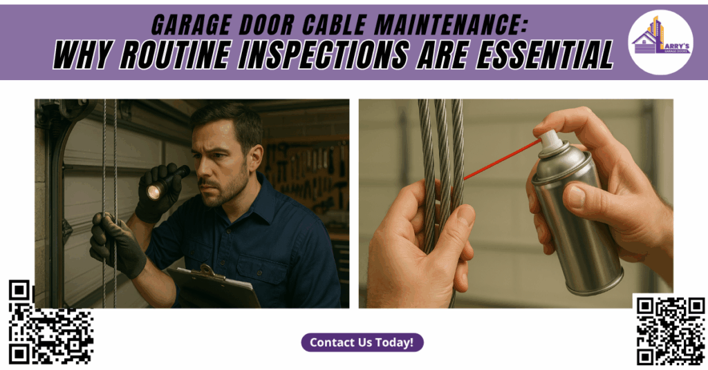 Garage Door Cable Maintenance: Why Routine Inspections Are Essential - Larry's Garage Doors