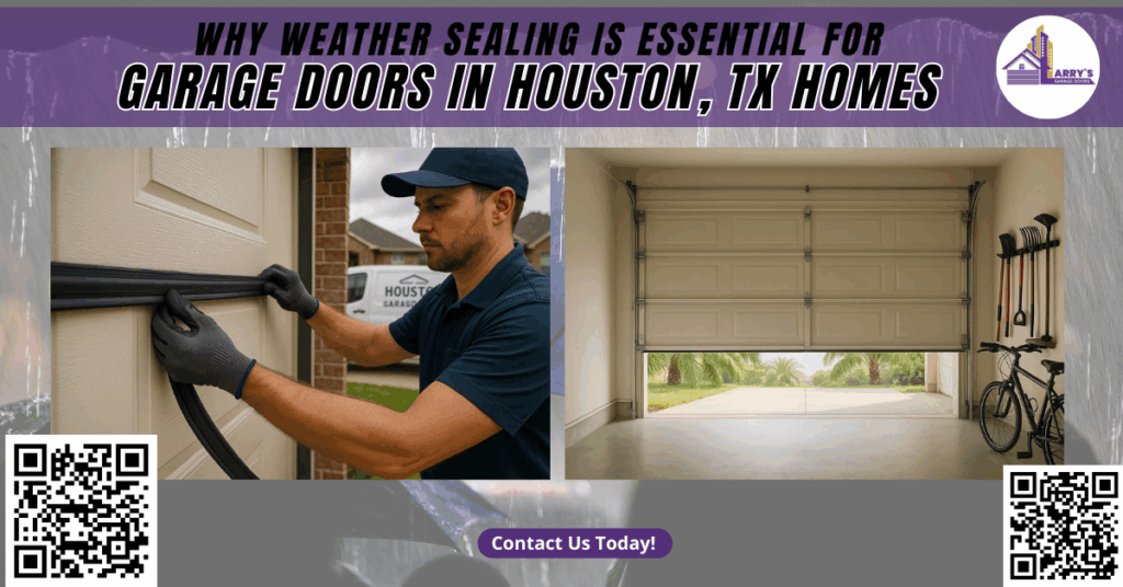 Why Weather Sealing Is Essential For Garage Doors In Houston, Tx Homes 3 Why Weather Sealing is Essential for Garage Doors in Houston, TX Homes - Larry's Garage Doors