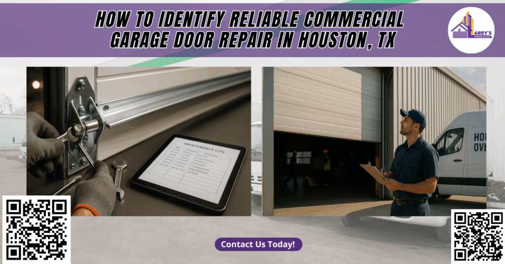How to Identify Reliable Commercial Garage Door Repair in Houston, TX - Larry's Garage Doors