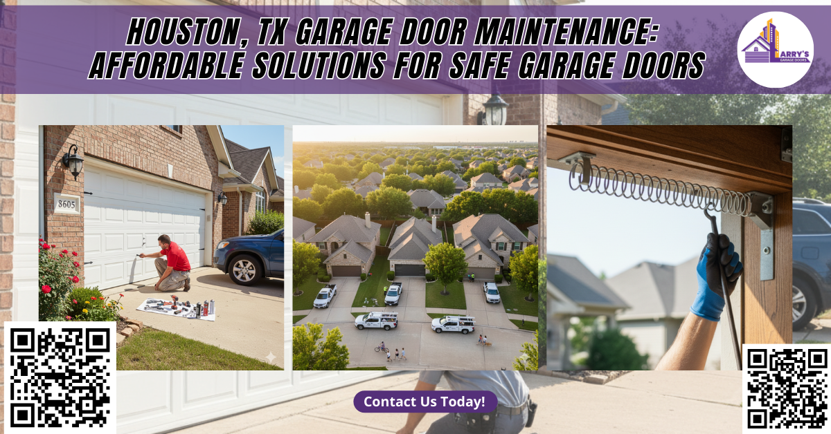 Houston, Tx Garage Door Maintenance: Affordable Solutions For Safe Garage Doors 1 Houston, TX Garage Door Maintenance: Affordable Solutions for Safe Garage Doors